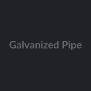 Galvanized Pipe